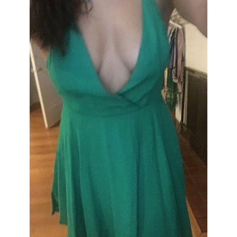 Pure Green emerald dress